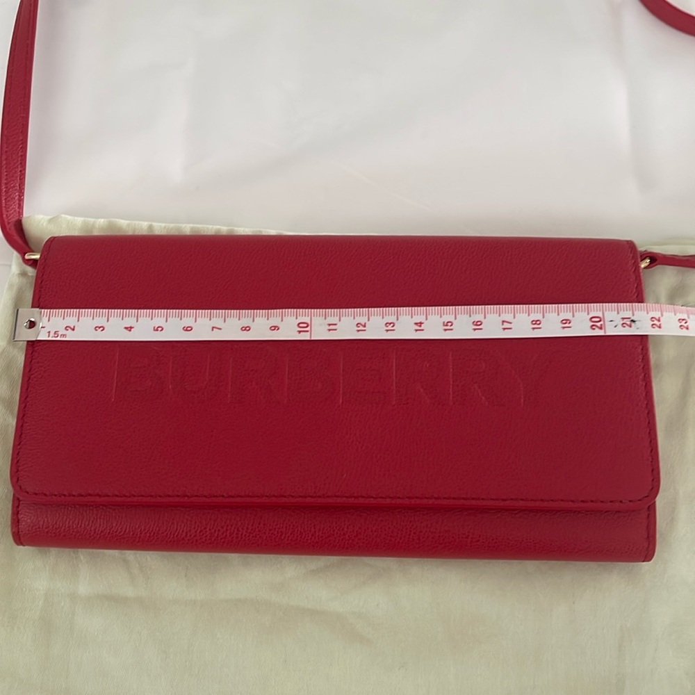 Brand new crossbody wallet with dust bag